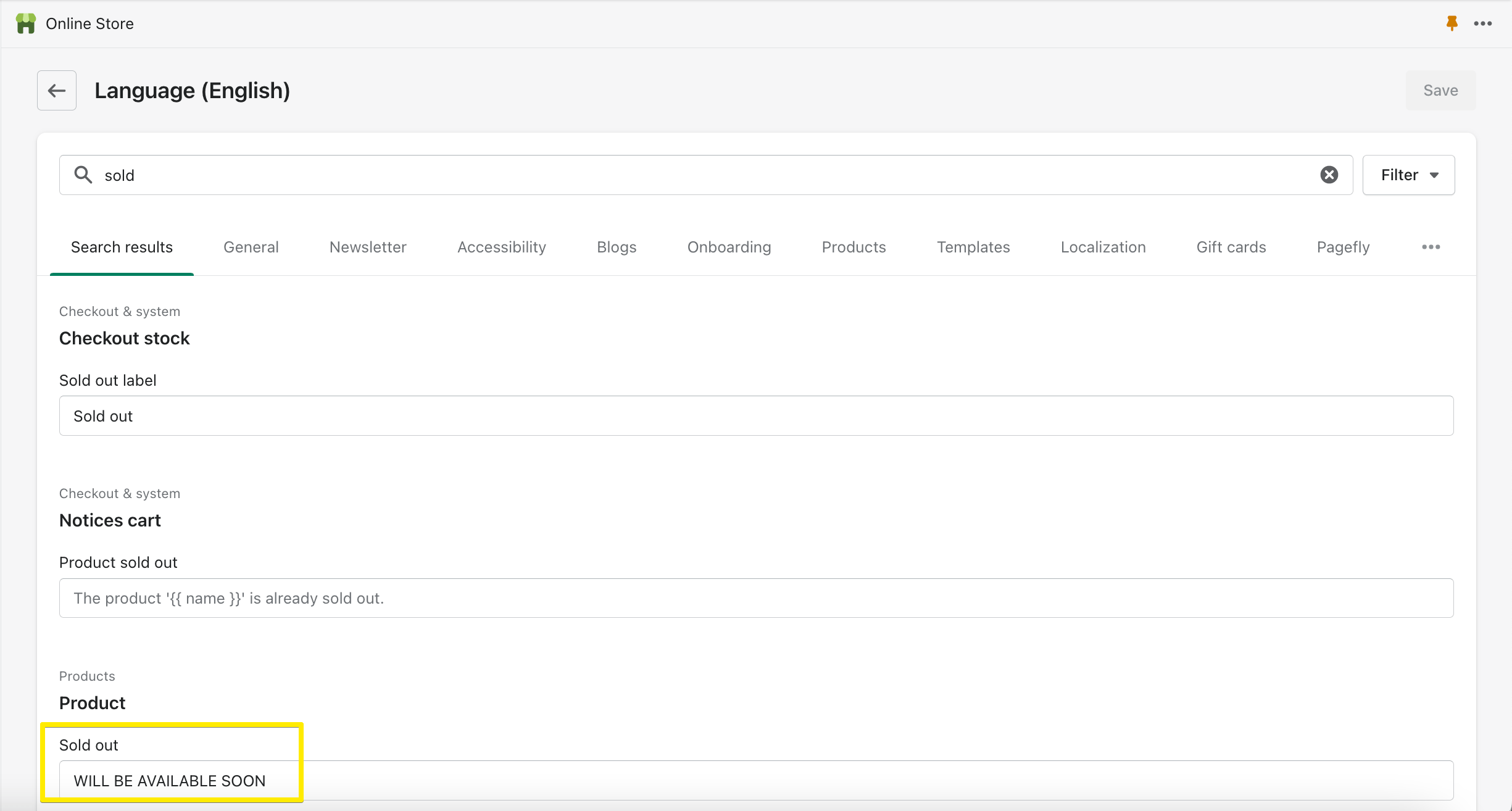 Why should you show soldout products on your Shopify store